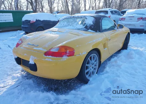 2002 Porsche Boxster S from USA, damaged, VIN WP0CB29872U660334